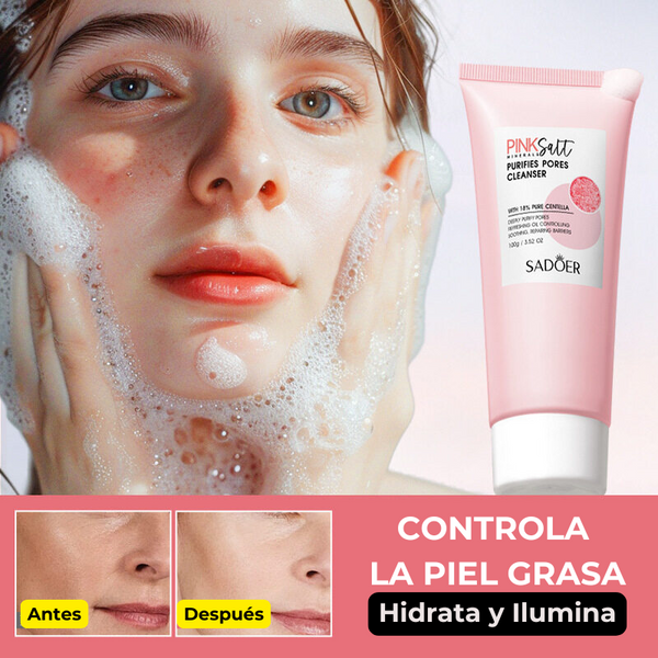 JABÓN FACIAL CON SAL ROSA DEL HIMALAYA - SADOER