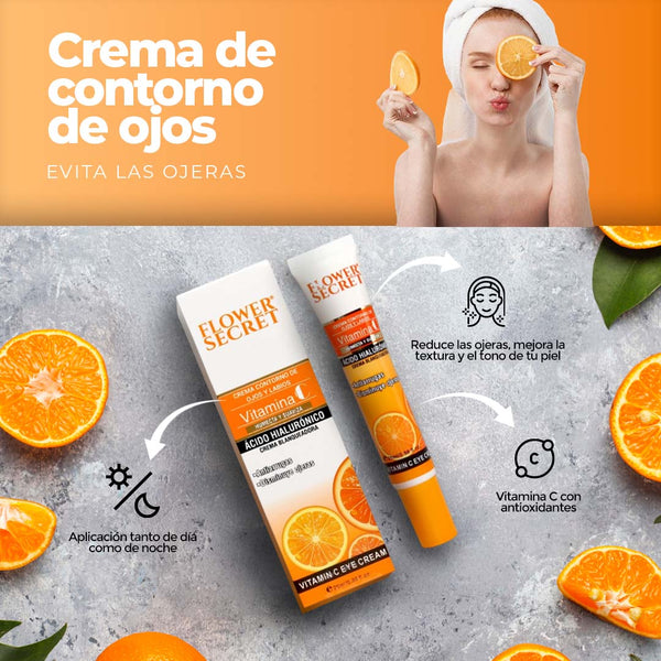 CREMA CONTORNO DE OJOS REAFIRMANTE CON VITAMINA C